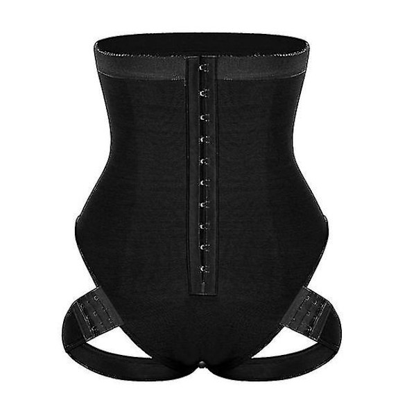 Waist Trainer Butt Lifter Body Shapewear Fajas Colombianas Tummy Shaper Corset Push Up High Waist Trosor Sexig Hip Enhancer,svart