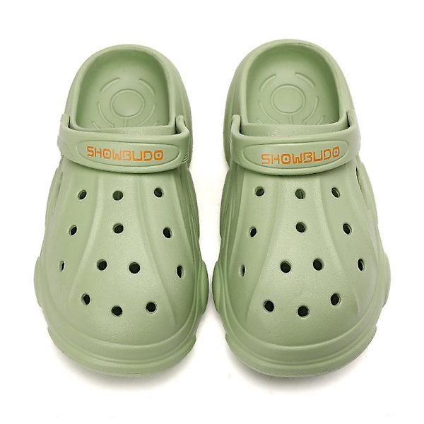 Herrsandaler Halkfria strandskor 2Ch5450 Green 41