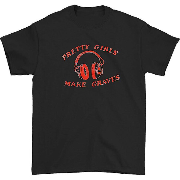 Pretty Girls Make Graves Headphones T-shirt L