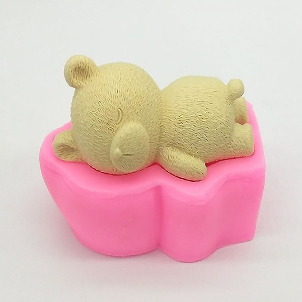 3d Animal Bear Cake Form