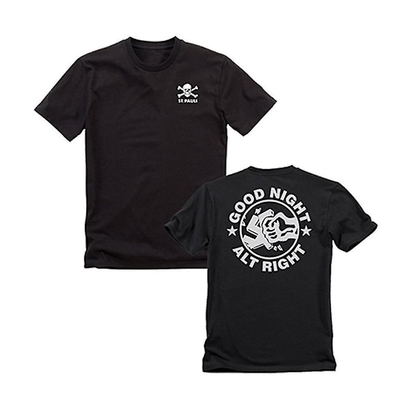 Fc St. Pauli St Pauli Fc God natt Alt höger utslagsplats T-shirt XL
