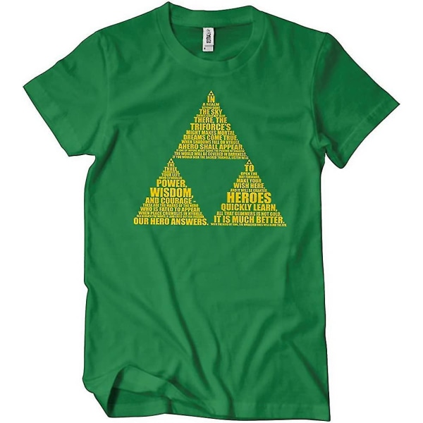 Ny Kvinnors The Triforce T-shirt Legend Of Link Zelda Retro Gaming Tri Force Tee L