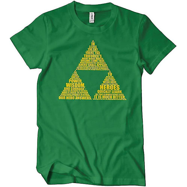 Ny Kvinnors The Triforce T-shirt Legend Of Link Zelda Retro Gaming Tri Force Tee M