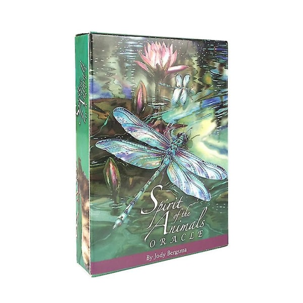 Tarotkort Spirits Of The Animals Oracle- set Festunderhållning Brädspel för vuxna barn44st Ts23