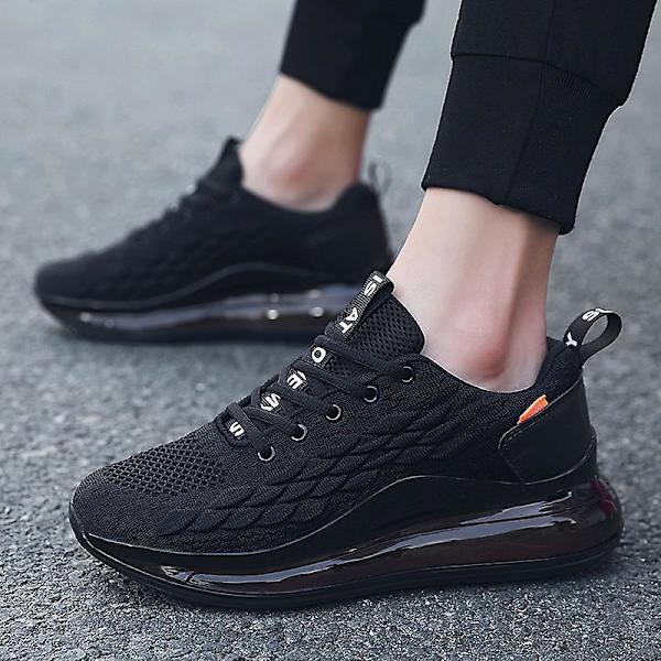Herrsneakers Air Sports löparskor 2C6857 Black 44