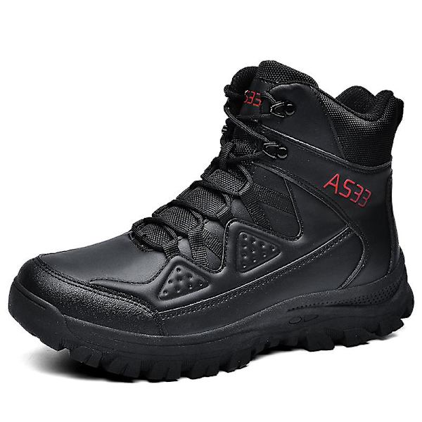 Herr Military Boot Combat Herr Boots Tacticalhane Shoes Work Safety Shoes Yj703 Black 45