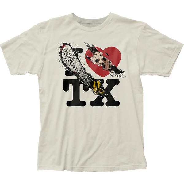 Jag älskar TX Texas Chainsaw Massacre T-shirt L