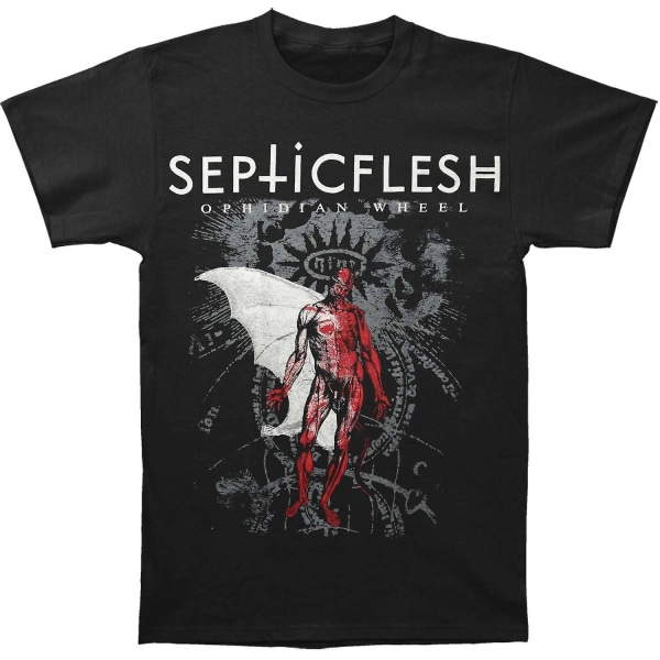 Septic Flesh Ophidian Wheel T-shirt XXL