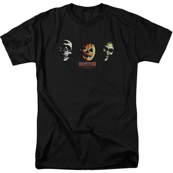 Three Masks Halloween Iii Season Of The Witch T-shirt XXL