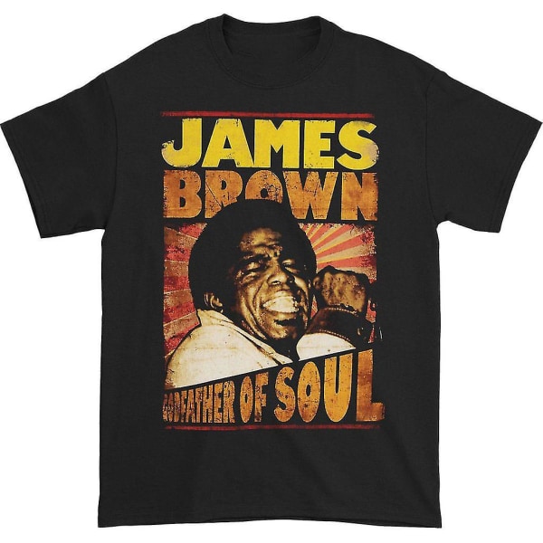 James Brown Godfather Of Soul T-shirt L