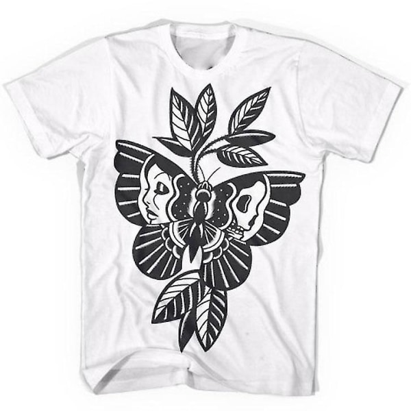 Black Rose District Butterfly T-shirt XXL