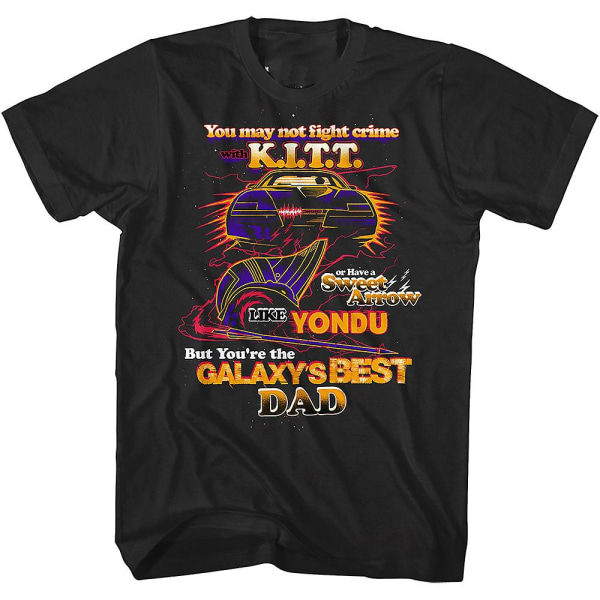 Inspirerad av Guardians of the Galaxy fars dag T-shirt S