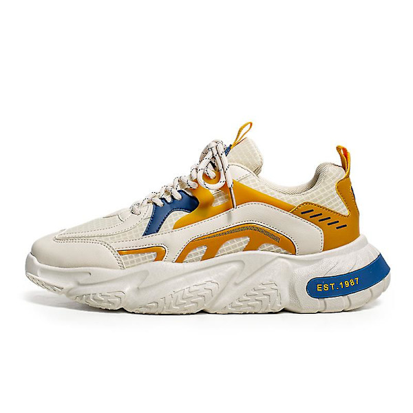Herrsneakers Andas löparskor Mode Sportskor 3Abk2053 Beige 41