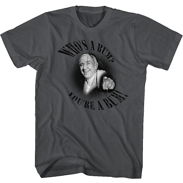 Vem är en stenig t-shirt för rumpa L