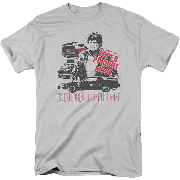 Super Pursuit Mode Knight Rider T-shirt XL