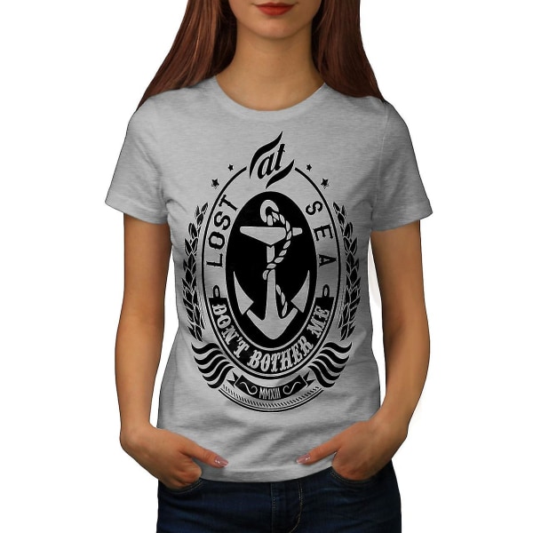 Don't Bother Me Slogan Women Greyt-shirt S