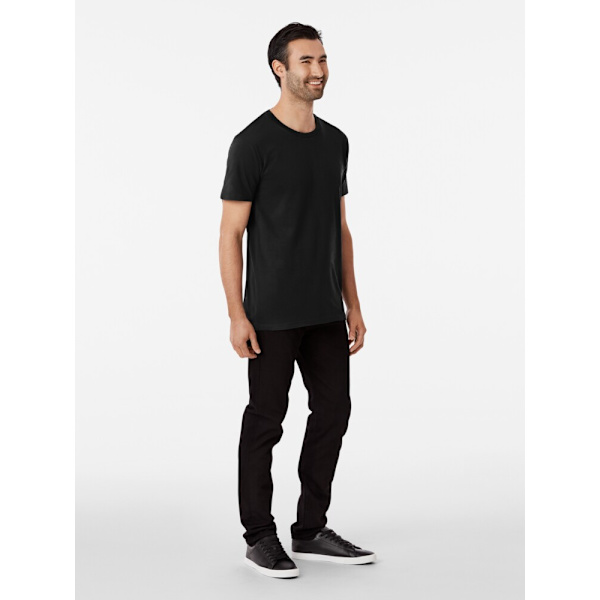 Söt och leende trädgårdsmästarflicka med kaktus och små växter kawaii Premium T-shirt Black M_Back
