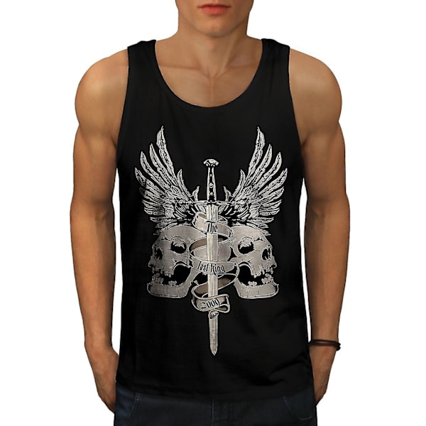 The Last King Death Men Blacktank Top L