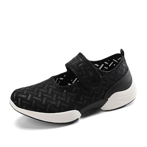 Kvinnors casual Andas och mjuka skor Fr2006 Black 41