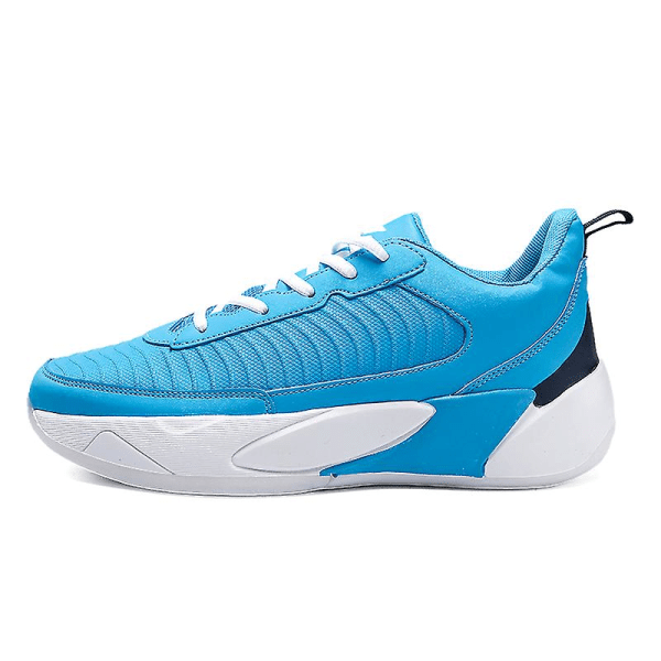 Basketskor för män Aldult Bekväma Sneakers Utomhussportskor 3Bk005 Blue 39