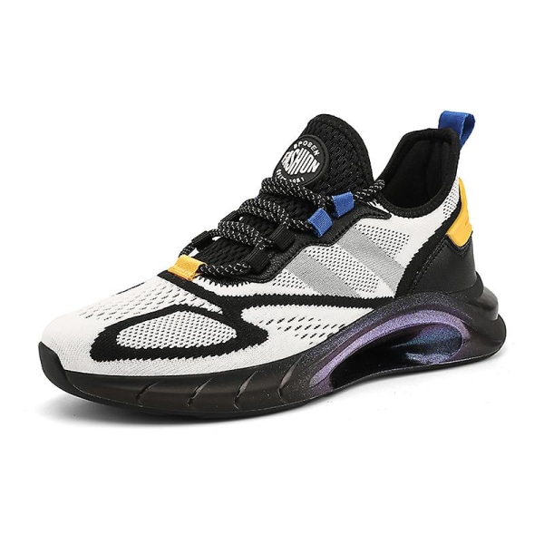 Sportlöparskor för herr Flying Knit Casual Shoes 1G9938 Yellow 45