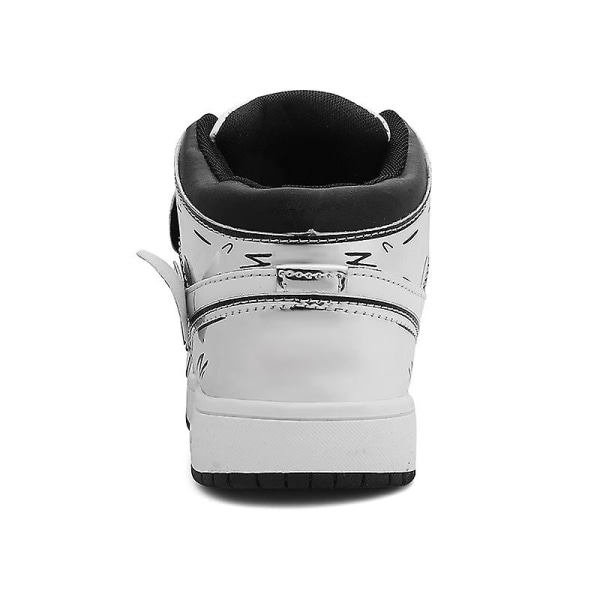 Sneakers för barn Andas Pojkar Flickor Skateboard Skor Löparskor 2L053 Silver 28