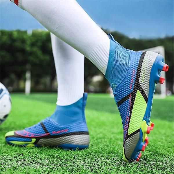 Fotbollsskor för män Fotbollsskor Klossar Spike Skor Sneaker Bekväma vuxna Atletisk Utomhus/inomhus/tävling/träning 37