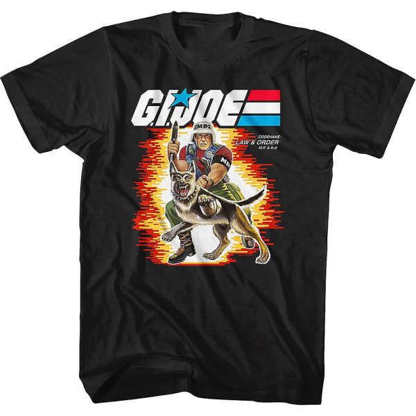 Box Art Law and Order GI Joe T-Shirt M