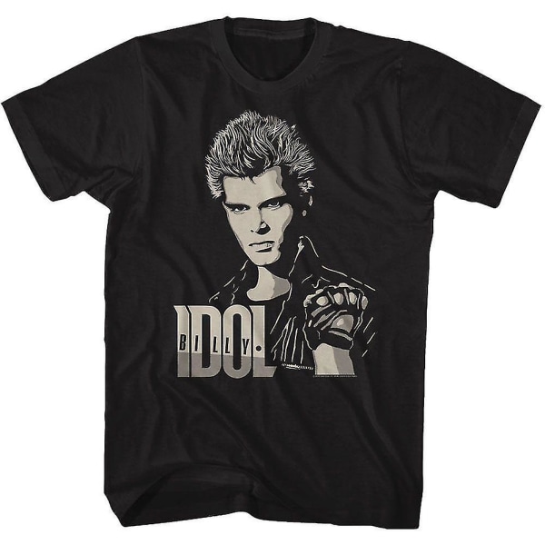 Billy Idol 2 Tone Billy T-shirt Kläder S