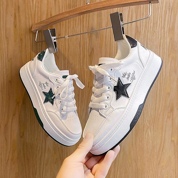 Sneakers för barn Andas löparskor Mode Sportskor G208 Black 38