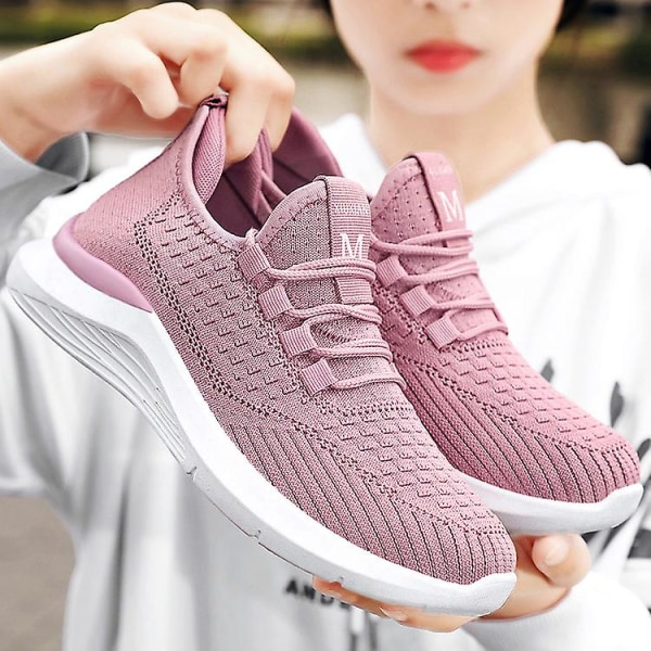 Dam Sneakers Andas löparskor Mode Sportskor 3An87 Pink 40