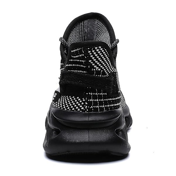 Män Lättviktssneakers Andas löparskor Mode Sportskor 3Dg83 Black 41