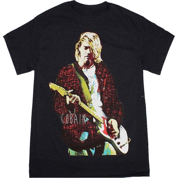 Kurt Cobain Photo Nirvana T-shirt XL