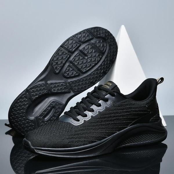 Herrskor Andas Sneakers Löparskor Ultra lätta modesportskor för kvinnor 2918 Black 38