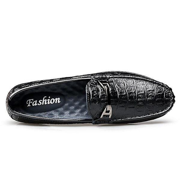 Herr Casual Skor Kohud Modeskor Fr8176 Black 41