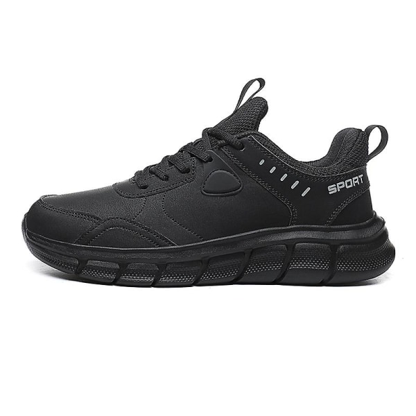 Lätta Sneakers för män Andas löparskor Mode Sportskor 3Ds825 Black 44