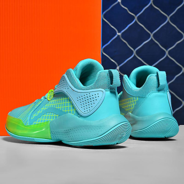 Basketskor för män Andas Sport löparskor Halkfria Sneakers Fr822 Green 43