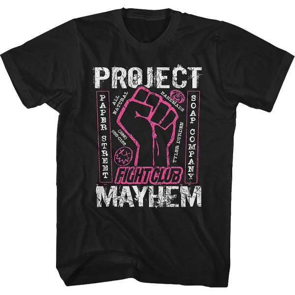 Project Mayhem Fight Club T-shirt XXXL