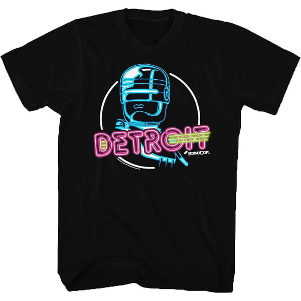 Neon Detroit Robocop T-shirt XXXL