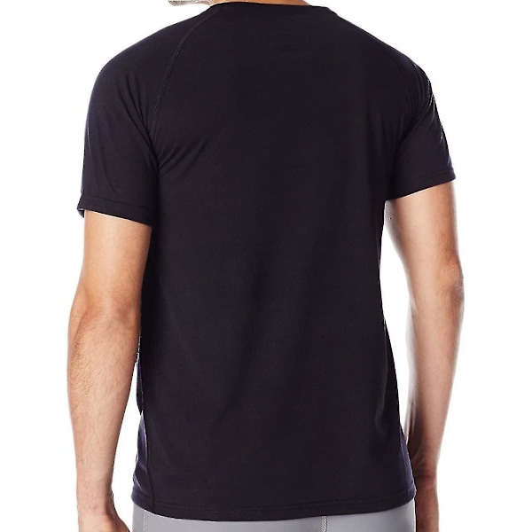 Benz47' Sportkläder för män Troy State University logotyp Moisture Wick T-shirt Deepheather M
