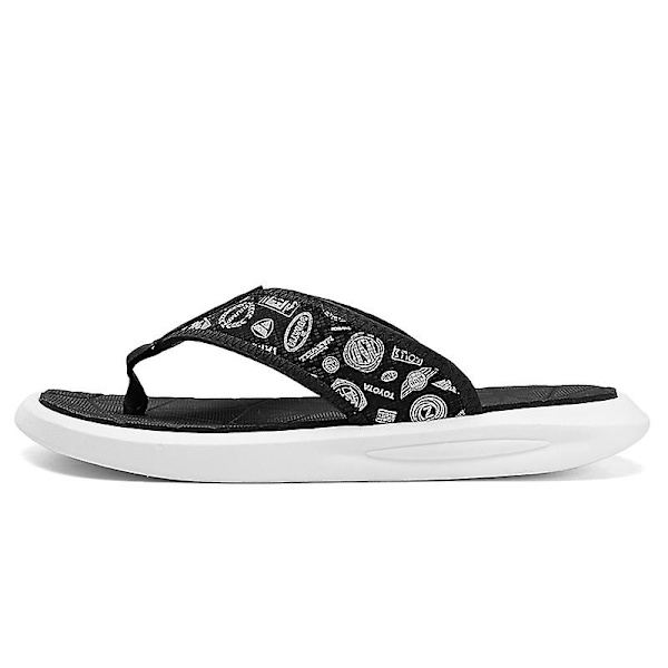 Herrflip-flops stringtrosor Sandaler Komforttofflor för stranden 3C23313 Silver 44
