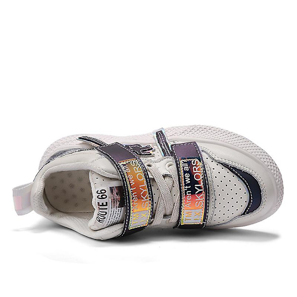 Barnskor Dämpande halkfria sneakers Löparskor för pojkar Frh3507 White 34