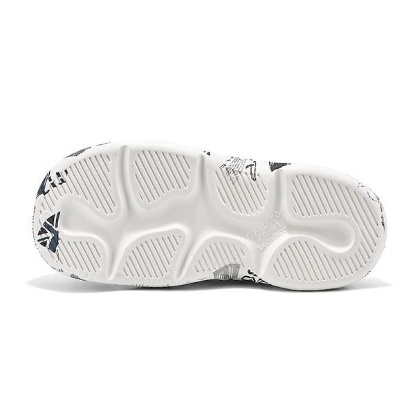 Strandtofflor för män Modesandaler Utomhus Halkfria inomhusskor 3B0820-1 White 40