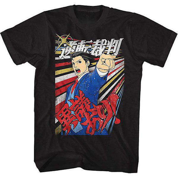 Ace Attorney Igiari T-shirt M