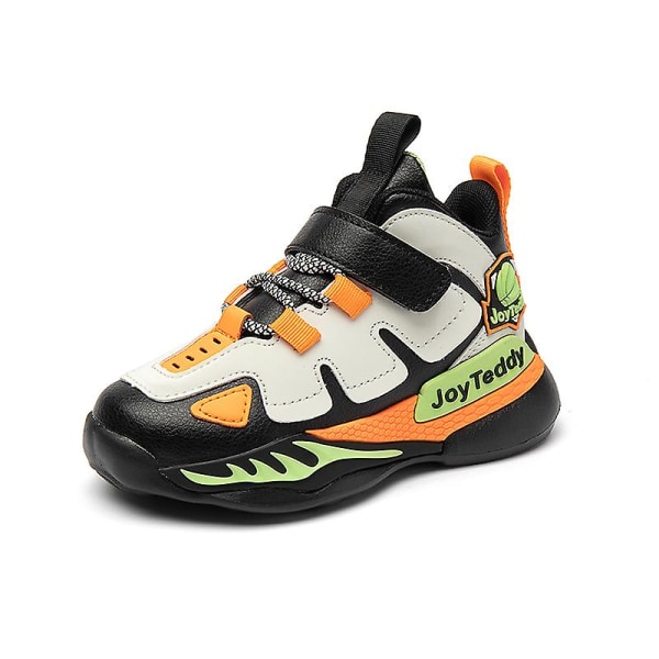 Sneakers för barn Andas löparskor Mode Sportskor för pojkar Flickor 3Akq1652 BlackGreen 31