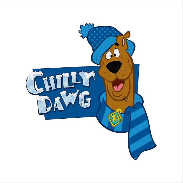 Scooby Doo Christmas Chilly Dawg T-shirt för kvinnor