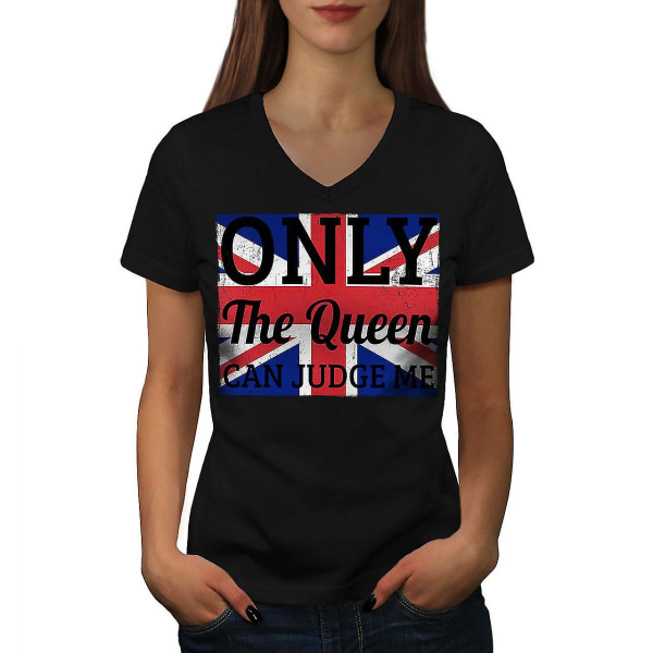 Queen Love Judge Flag Women T-shirt S