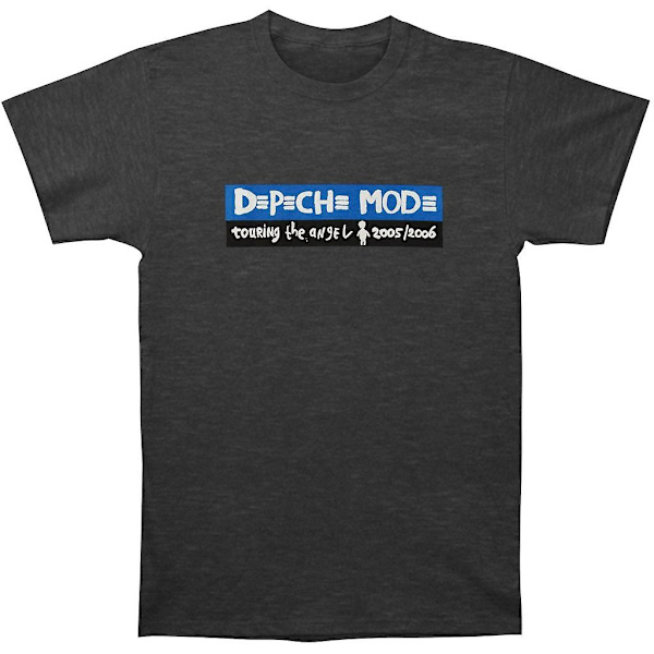 Depeche Mode Touring The Angel 05/06 Charcoal Tee T-shirt L
