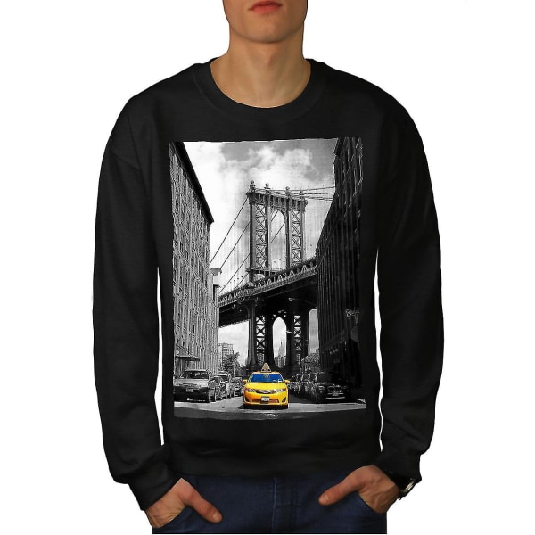 Brooklyn Bridge tröja för män XXL