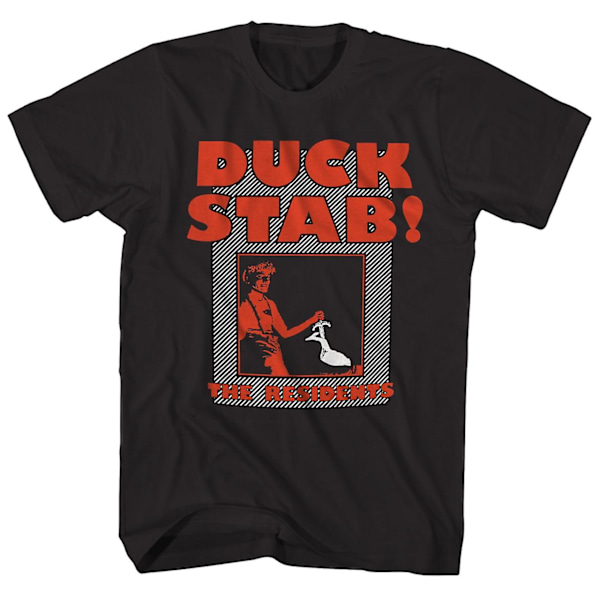Invånarna T-tröjor Duck Stab! Albumkonst The Residents Shirt M